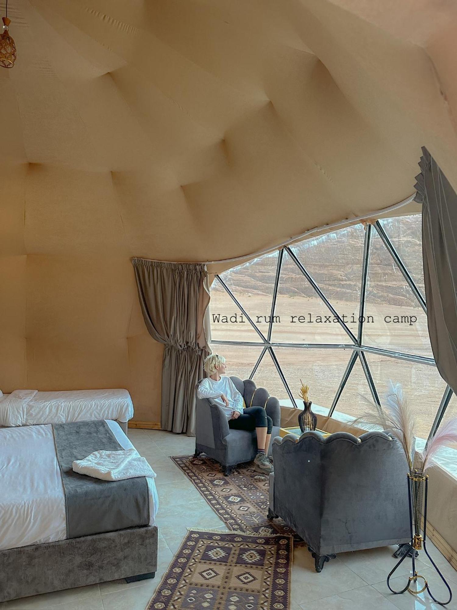 Wadi Rum Relaxation Camp Buitenkant foto