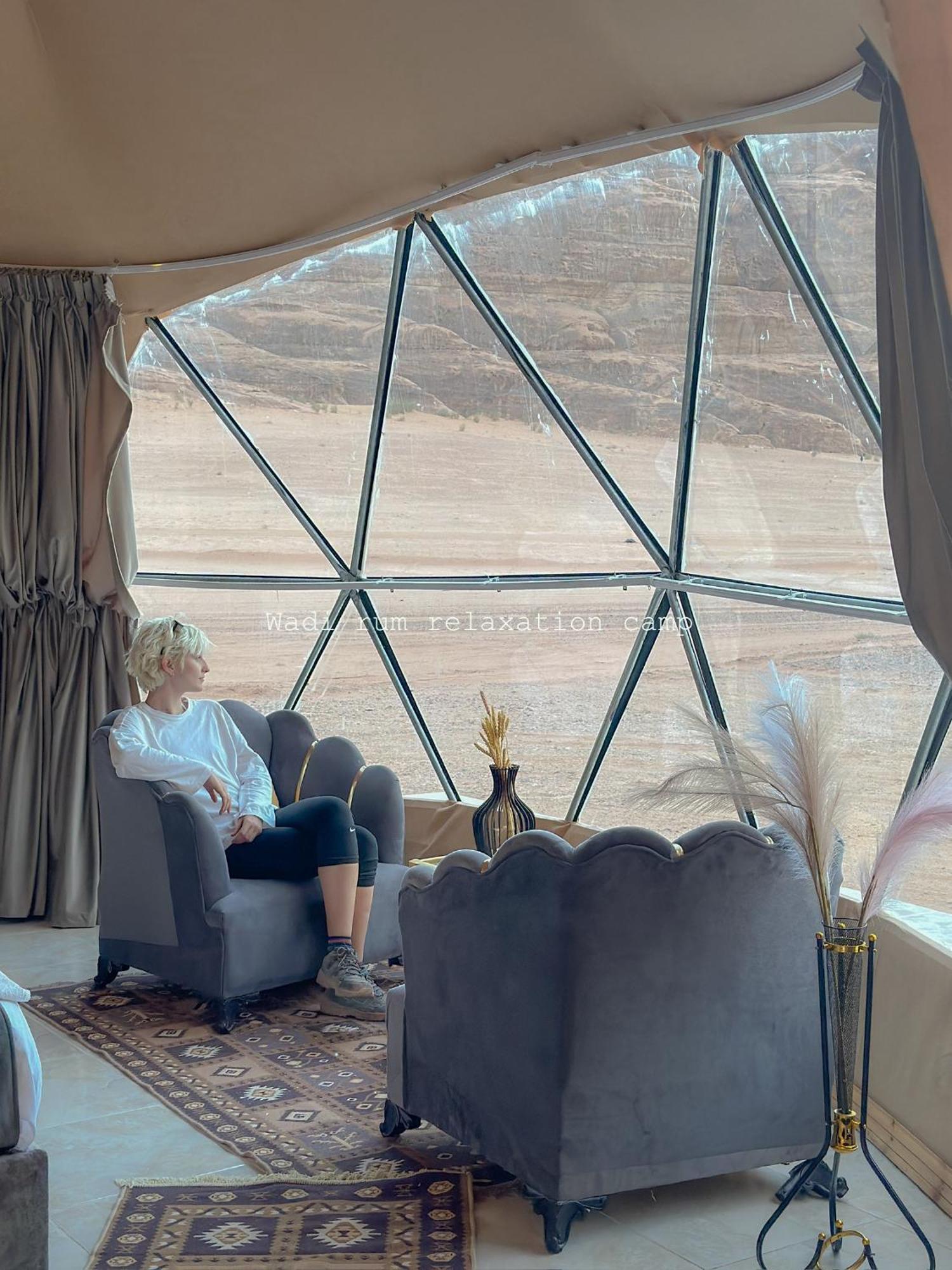 Wadi Rum Relaxation Camp Buitenkant foto